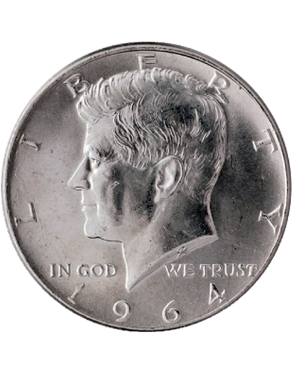 1964 Kennedy Silver Half Dollar BU