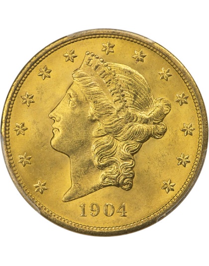 $20 Type III Liberty MS-63