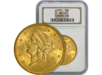 $20 Type III Liberty MS-63