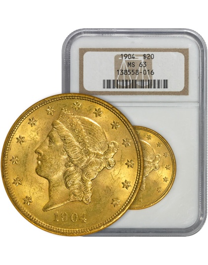 $20 Type III Liberty MS-63