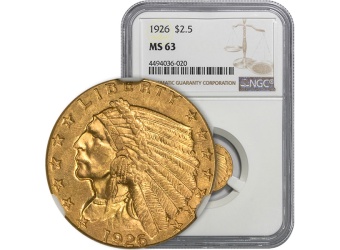 $2.50 Indian MS-63