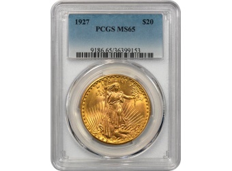 $20 Saint-Gaudens MS-65