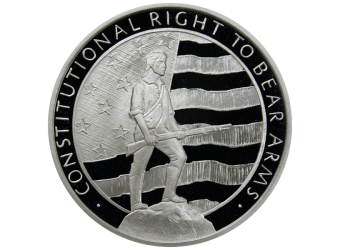 1 oz Second Amendment Silver Round