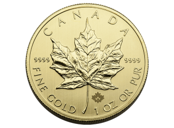CANADIAN GOLD 1 OZ CANADIAN GOLD MAPLE LEAF .9999 FINE BU