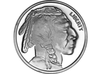 SILVER ROUNDS 1 OZ 1 OZ SILVER ROUND BUFFALO