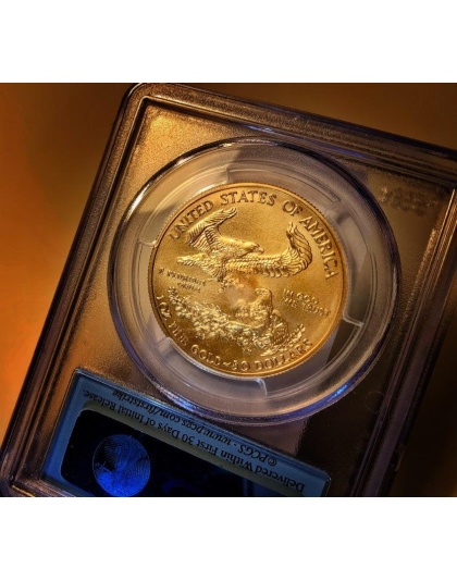 2012-W $50 Gold Eagle Burnished MS70 PCGS