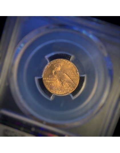 1913 $2.50 Indian Gold MS66 PCGS