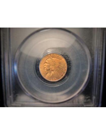 1927 $2.50 Indian Gold MS65 PCGS