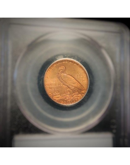 1908-S $5 Indian Gold MS65 PCGS