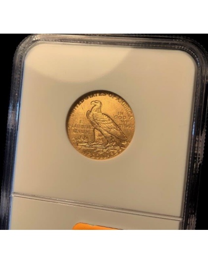 1909-O $5 Indian Gold MS62 NGC