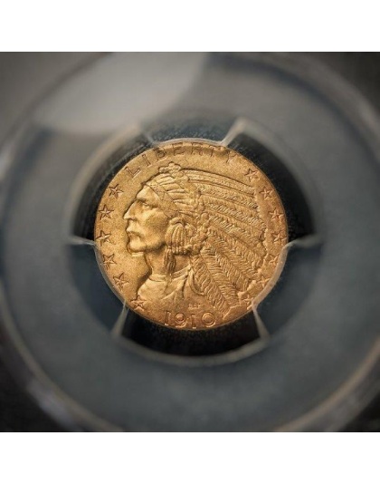1910 $5 Indian Gold MS63 CAC PCGS