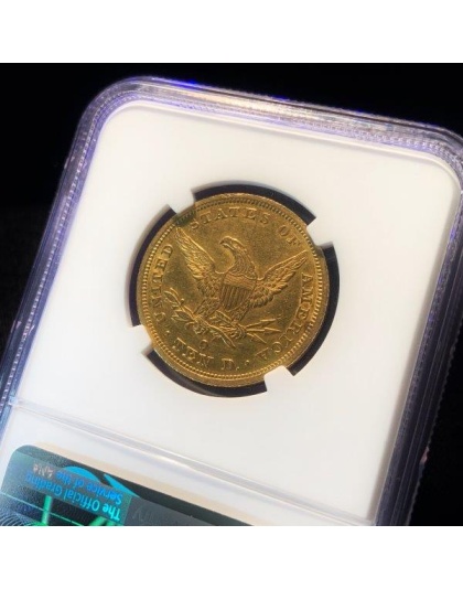 1844-O $10 Liberty Gold AU55 NGC
