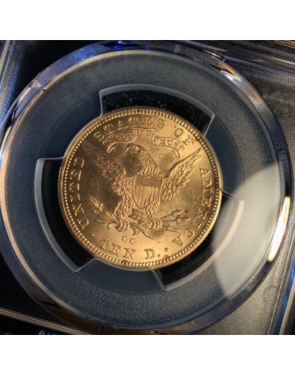 1891-CC $10 Liberty Gold MS63 CAC PCGS