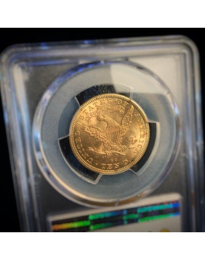 1891-CC $10 Liberty Gold MS63 CAC PCGS