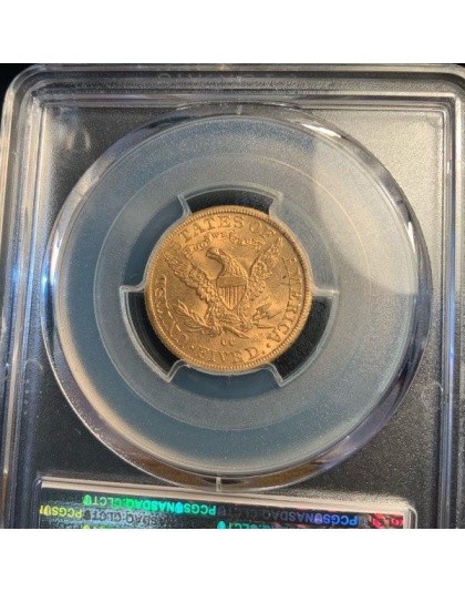 1891-CC $5 Liberty Gold MS61 CAC PCGS