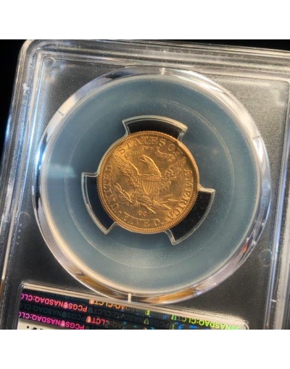 1891-CC $5 Liberty Gold MS62 PCGS
