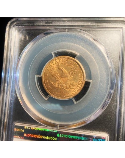 1892-CC $5 Liberty Gold MS62 CAC PCGS