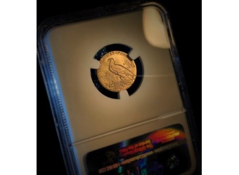 1915 $2.50 Indian Gold MS66 NGC