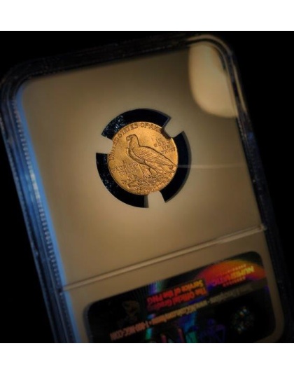 1915 $2.50 Indian Gold MS66 NGC