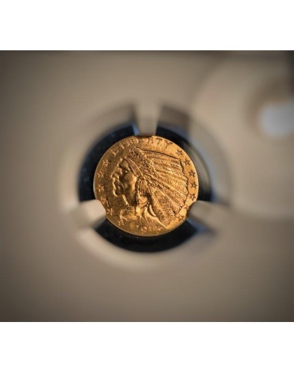 1915 $2.50 Indian Gold MS66 NGC