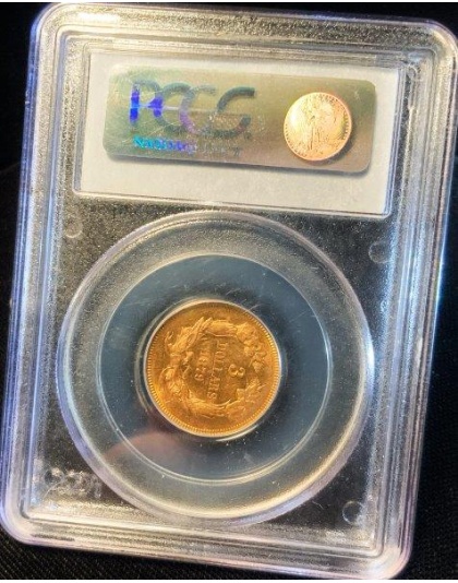 1879 $3 Princess MS62 PCGS