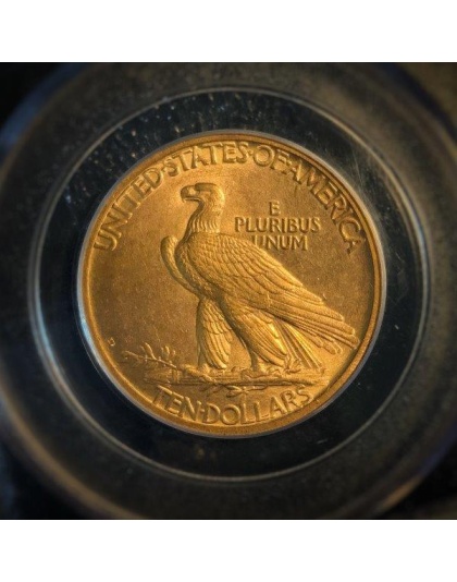 1908-D $10 Indian Gold No Motto MS64 PCGS
