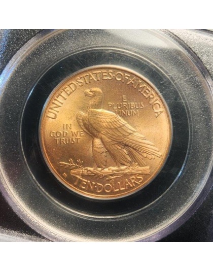 1909-D $10 Indian Gold MS64 PCGS