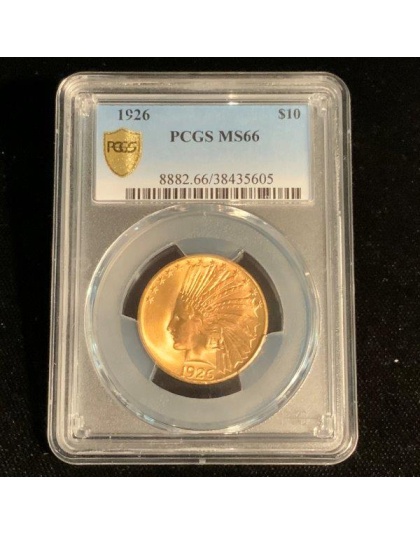 1926 $10 Indian Gold MS66 PCGS