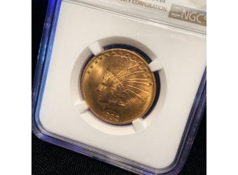 1932 $10 Indian Gold MS65+ NGC