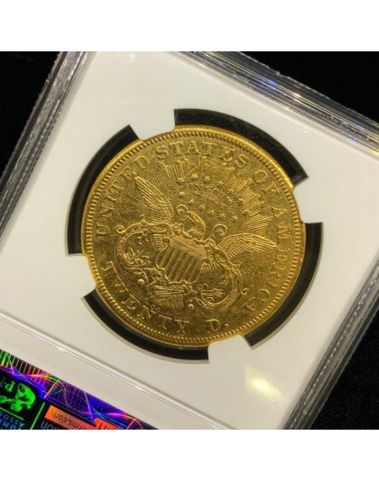 1871-CC $20 Liberty XF45 NGC