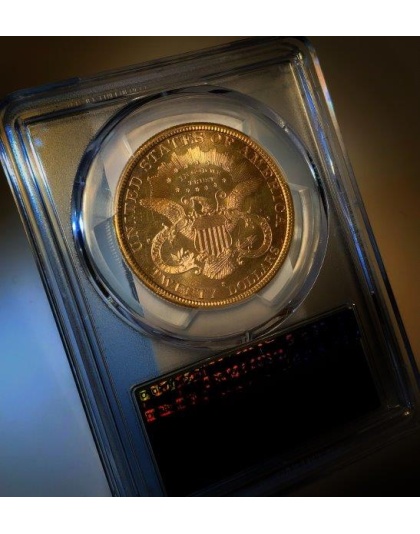 1884-S $20 Liberty MS65+ CAC PCGS