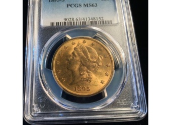 1895-S $20 Liberty MS63 PCGS