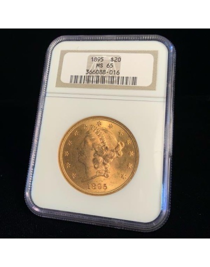 1895 $20 Liberty MS65 NGC