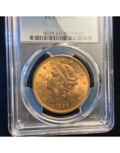 1896 $20 Liberty MS63 PCGS