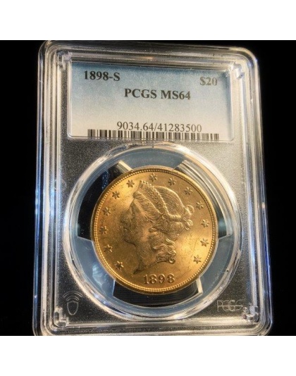 1898-S $20 Liberty MS64 PCGS