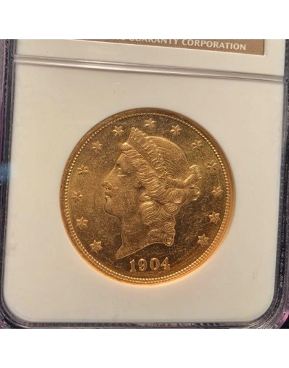 1904 $20 Liberty MS62PL NGC