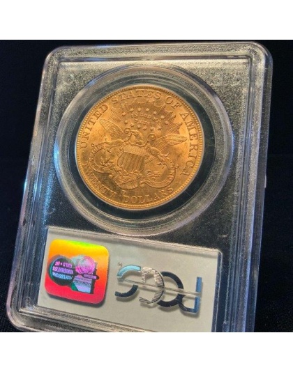 1907-D $20 Liberty MS63 PCGS