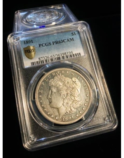 1891 Morgan PR63CAM
