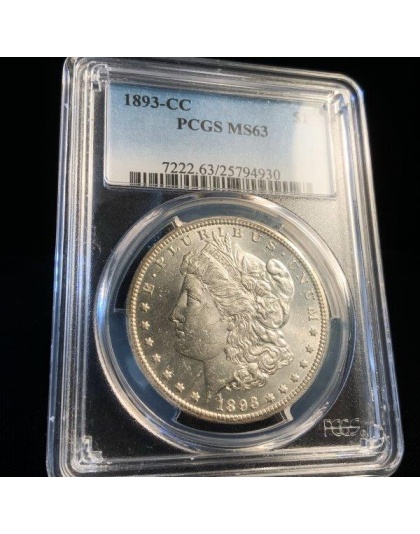 1893-CC Morgan MS63