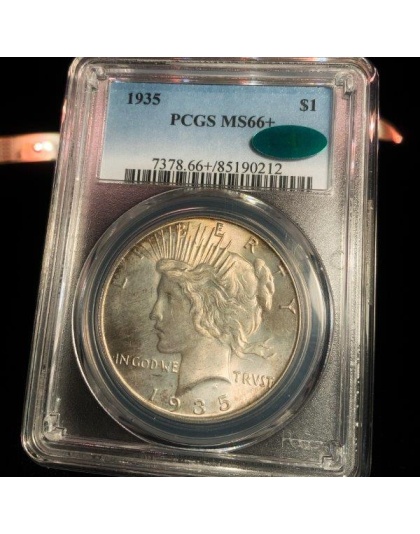 1935 Morgan MS66+ CAC