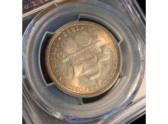 1893 Columbia MS66+ CAC PCGS