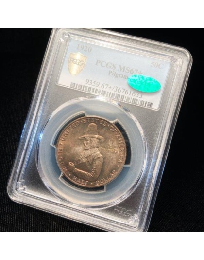 1920 Pilgrim MS67+ CAC PCGS