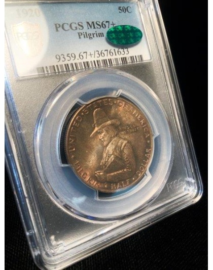 1920 Pilgrim MS67+ CAC PCGS