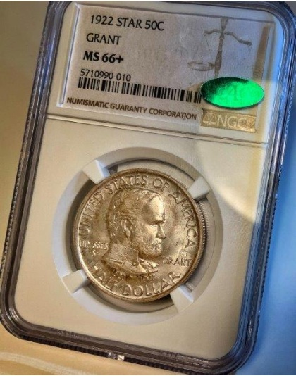 1922 Grant w/star MS66+ CAC PCGS