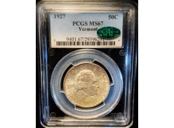 1925 Vancouver MS67 CAC PCGS