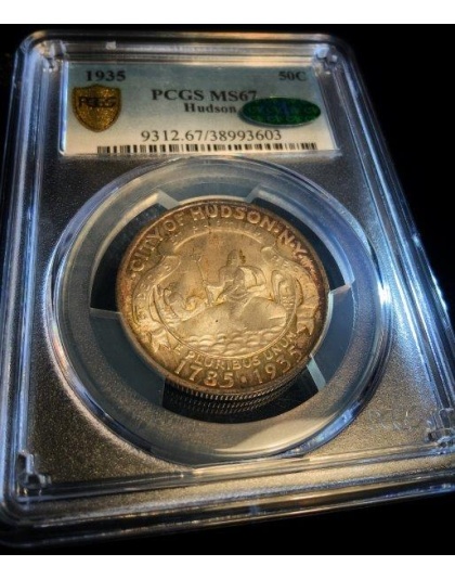 1935 Hudson MS67 CAC PCGS