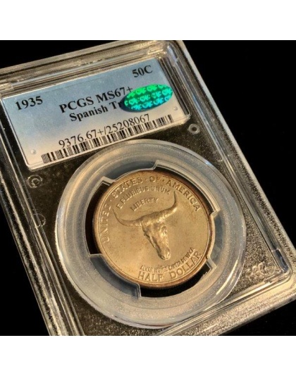 1935 Spanish Trail MS67+ CAC PCGS