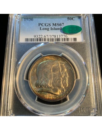 1936 Long Island MS67 CAC PCGS