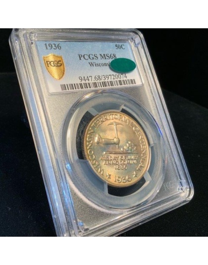 1936 Wisconsin MS68 CAC PCGS