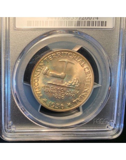 1936 Wisconsin MS68 CAC PCGS